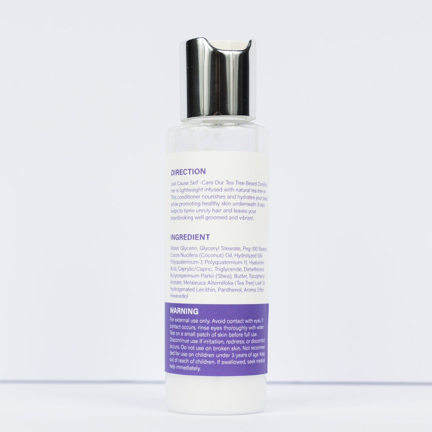 Just Cause Self Care Tea Tree Beard Conditioner