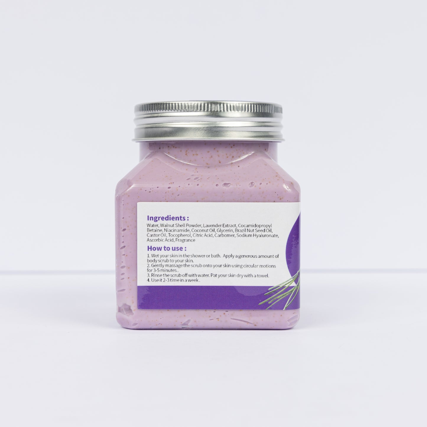 Just Cause Self Care Creme Walnut Body Scrub