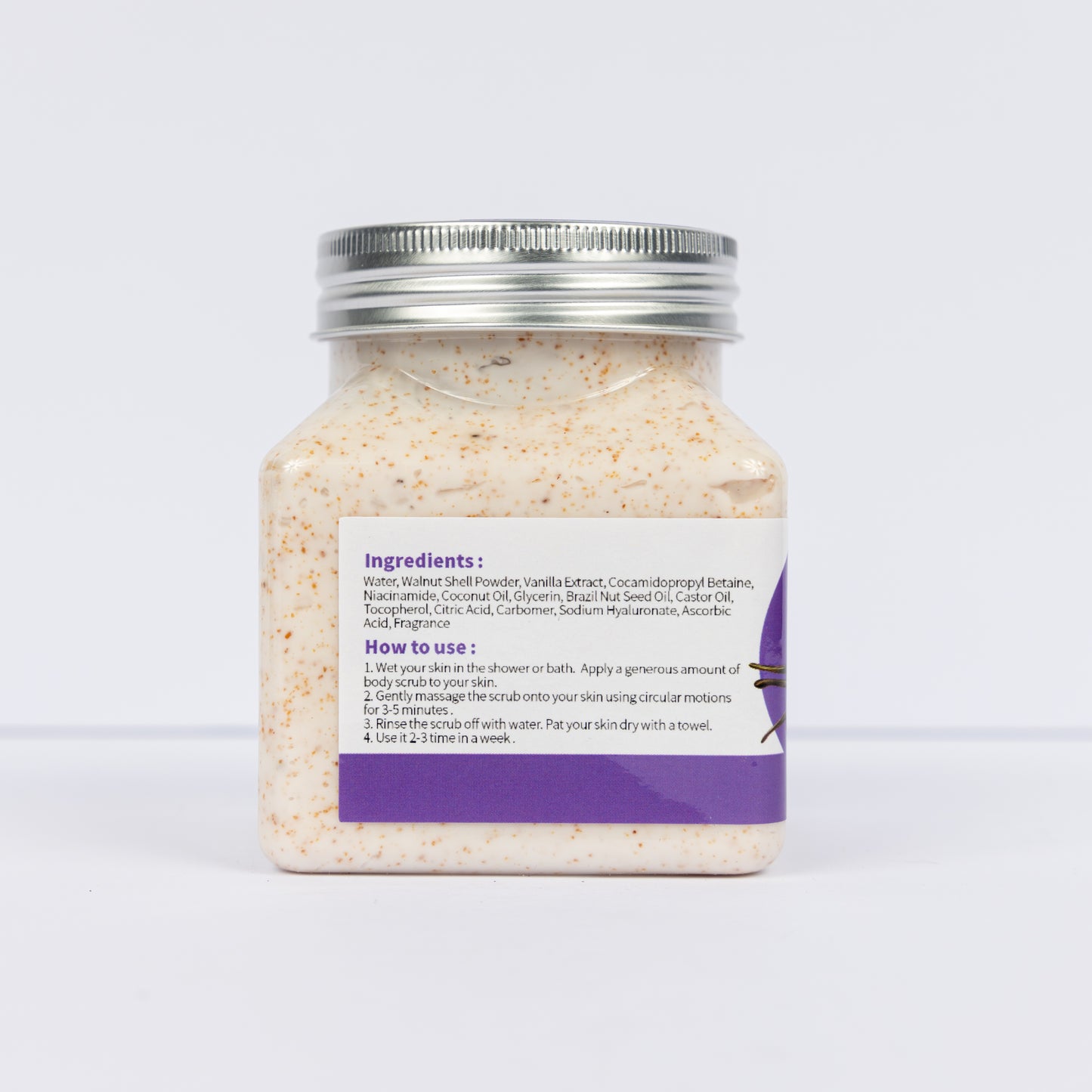 Just Cause Self Care Creme Walnut Body Scrub