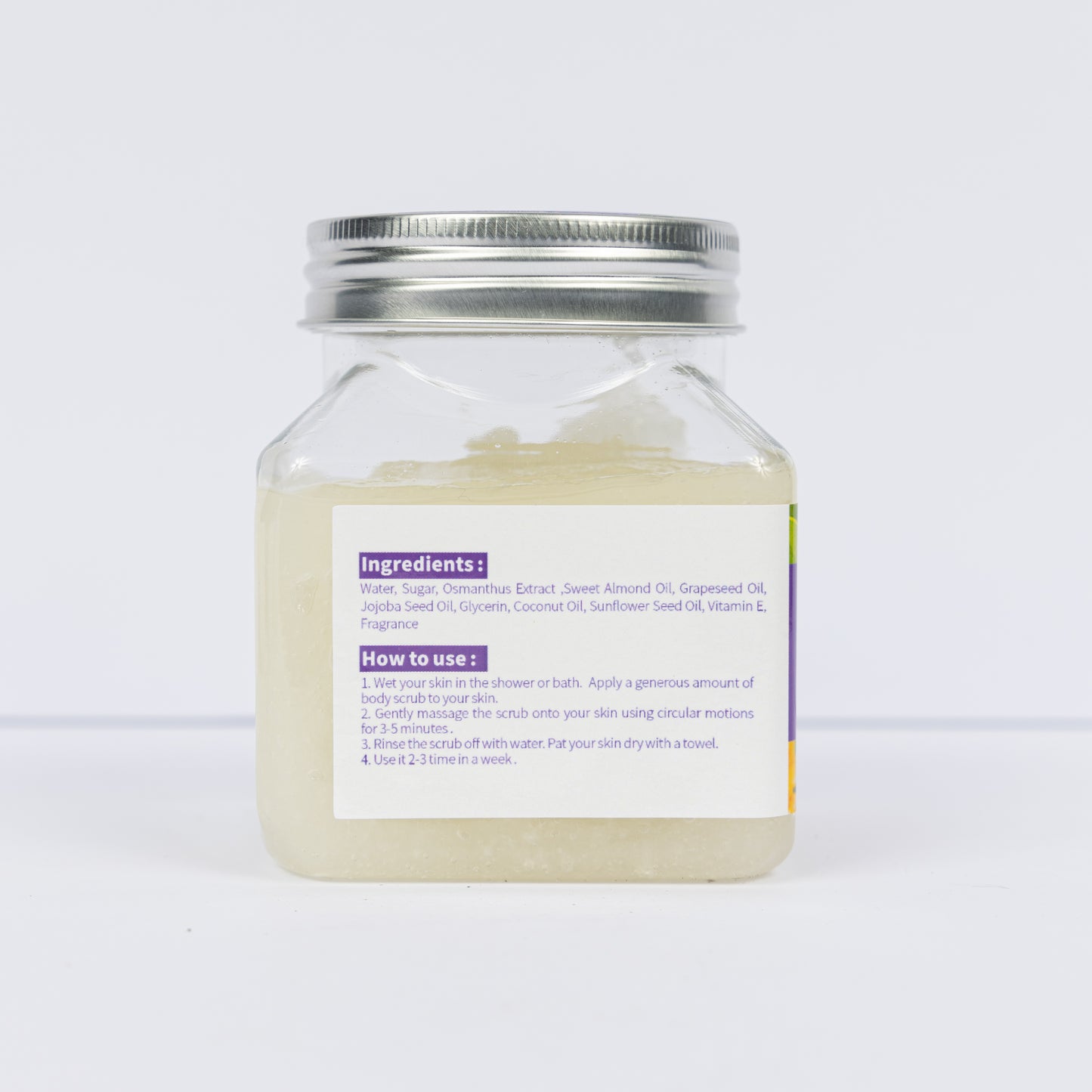 Just Cause Self Care Body Sugar Scrub