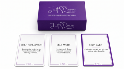 Just Cause Self-Care Guided Affirmation Cards