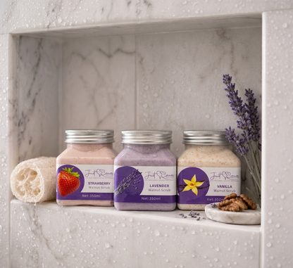 Walnut Body Scrub for Smooth & Radiant Skin | Just Cause Self-Care