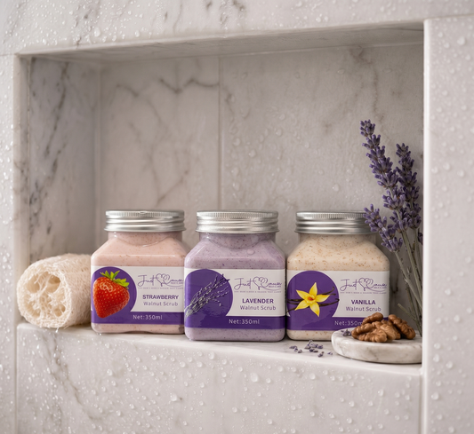 Walnut Body Scrub for Smooth & Radiant Skin | Just Cause Self-Care