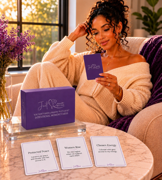 Just Cause Self-Care Intentional Moment Cards
