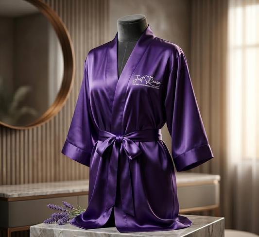 Silk Satin Kimono Robe | Just Cause Self-Care
