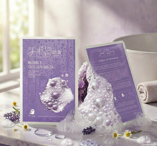 Bubble Oxygen Face Mask - Hydrating Brightening | Just Cause Self-Care