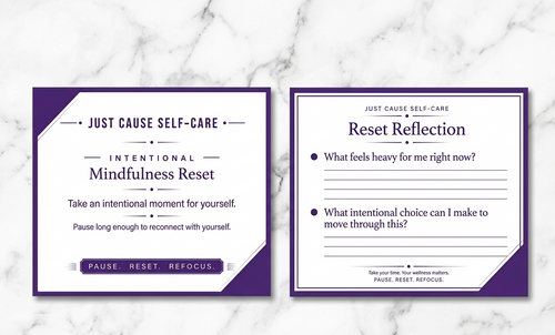 Mindfulness Reset Card