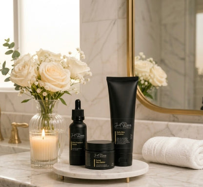 Incomparable Unisex Skincare Set | Cleanser, Vitamin C Serum & Shea  Butter Moisturizer
