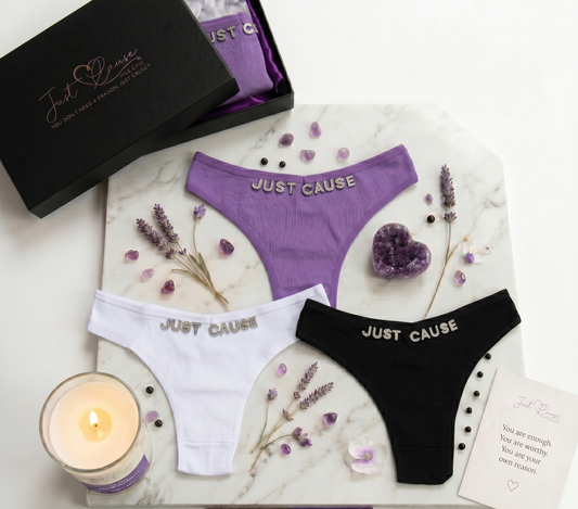 Signature V- Waist  T-Back Thong |  Just Cause Self-Care