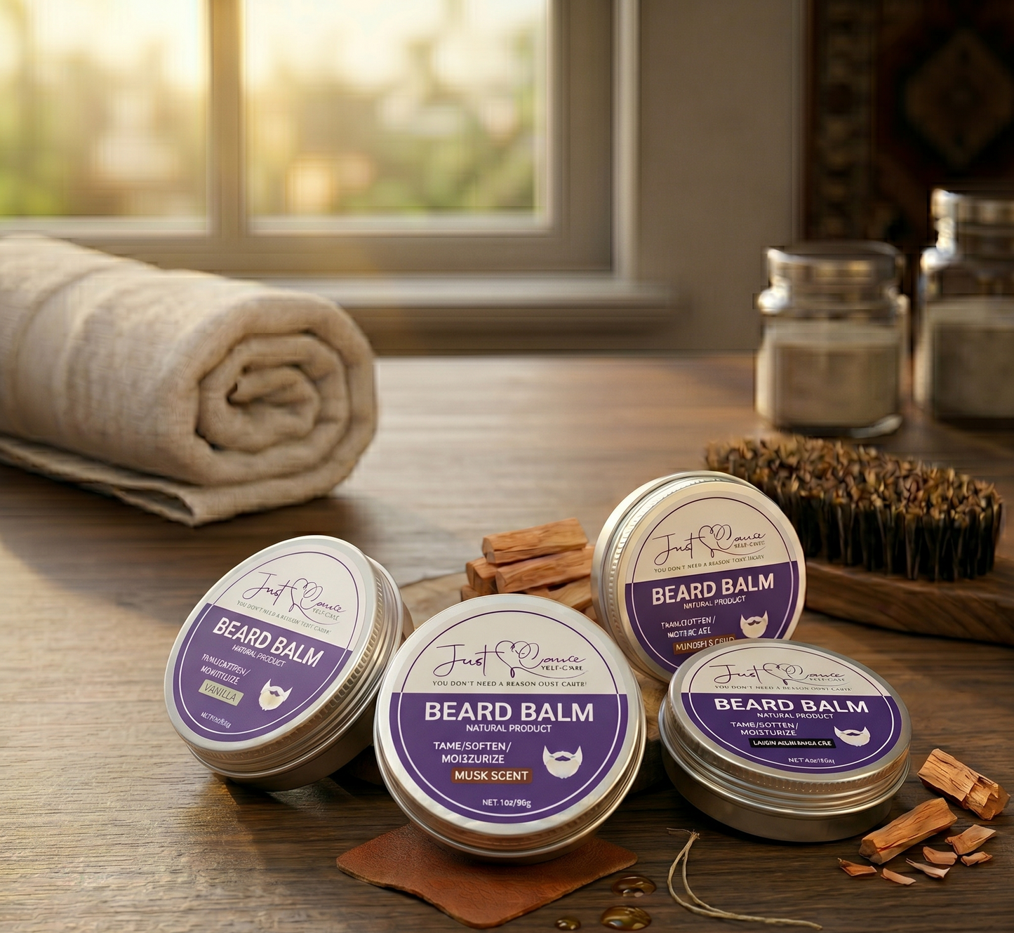 Beard Balm for Softness & Control | Just Cause Self-Care