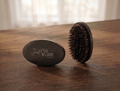 Premium Boar Bristle Beard Brush |  Just Cause Self-Care