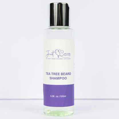 Just Cause Self Care Tea Tree Beard Shampoo