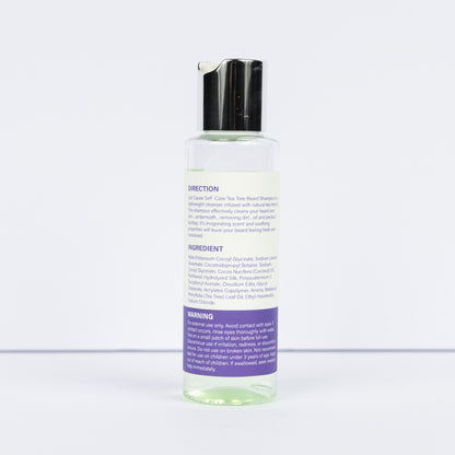 Just Cause Self Care Tea Tree Beard Shampoo
