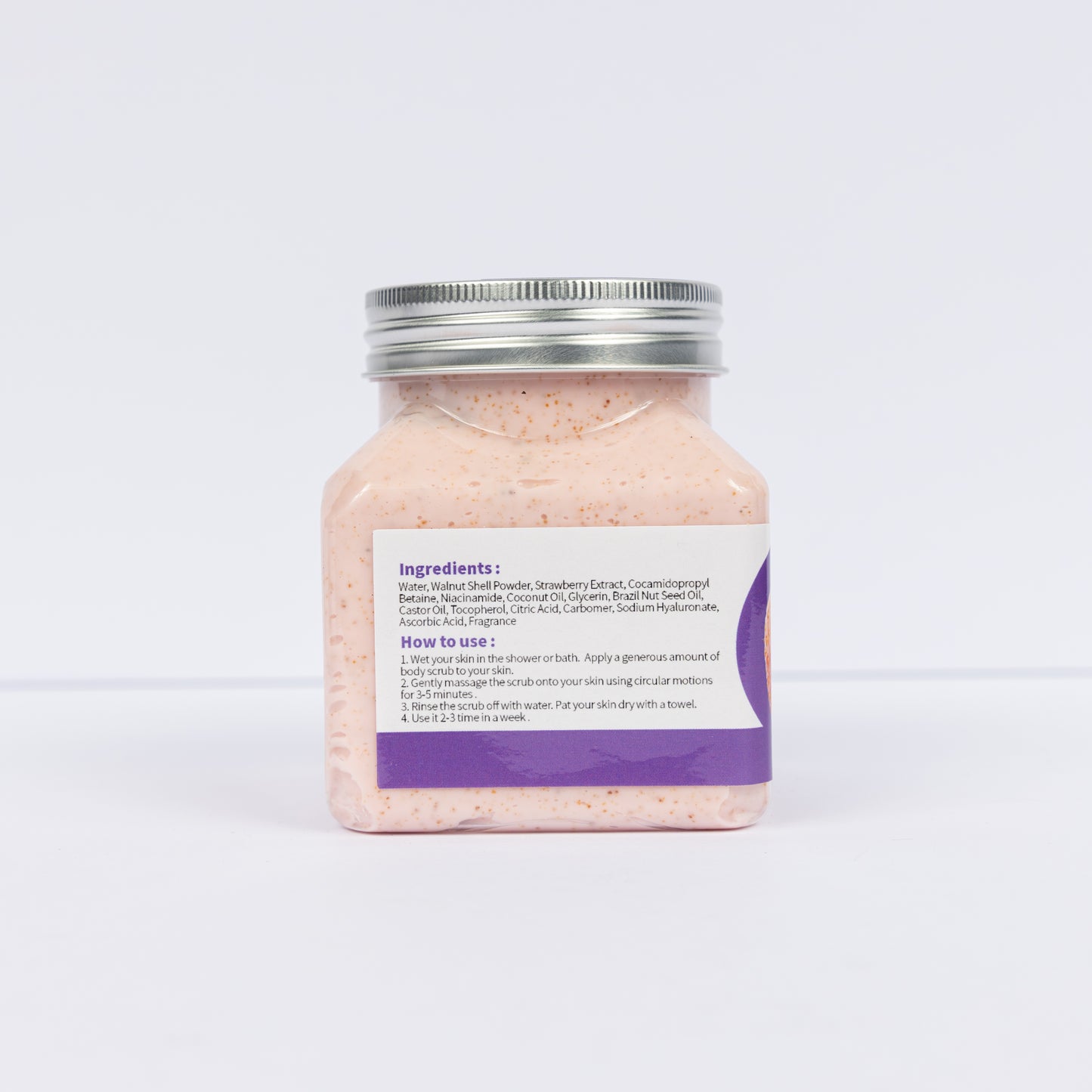 Just Cause Self Care Creme Walnut Body Scrub