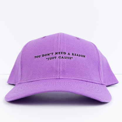 "You Don't Need a Reason Just Cause"  Dad Hat