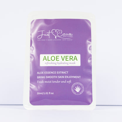 Aloe Vera Face Mask for Soothing Hydration | Just Cause Self-Care