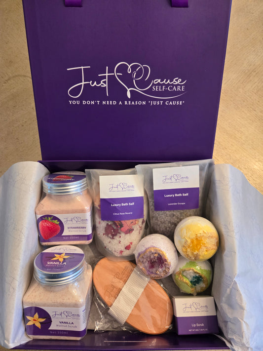 Just Cause Self Care Bath Indulgence Box