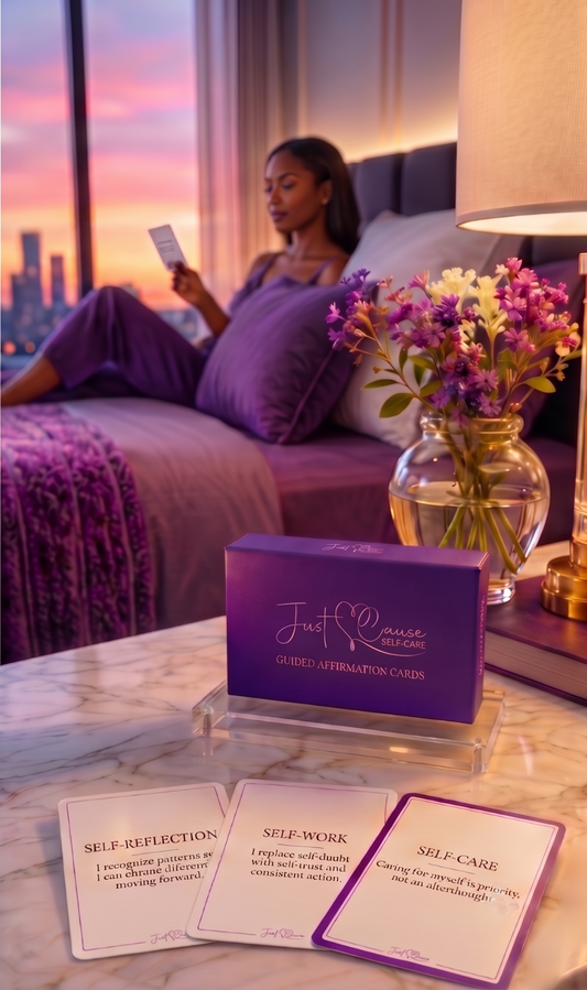 Just Cause Self-Care Guided Affirmation Cards