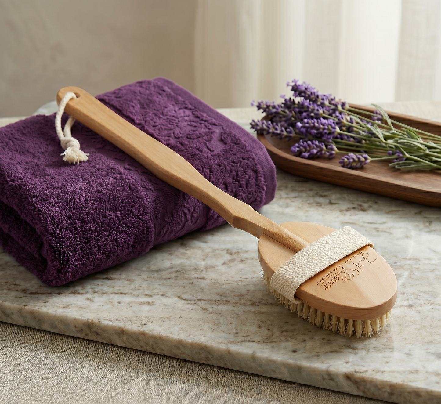 Detachable Long-handle Body Brush | Just Cause Self-Care