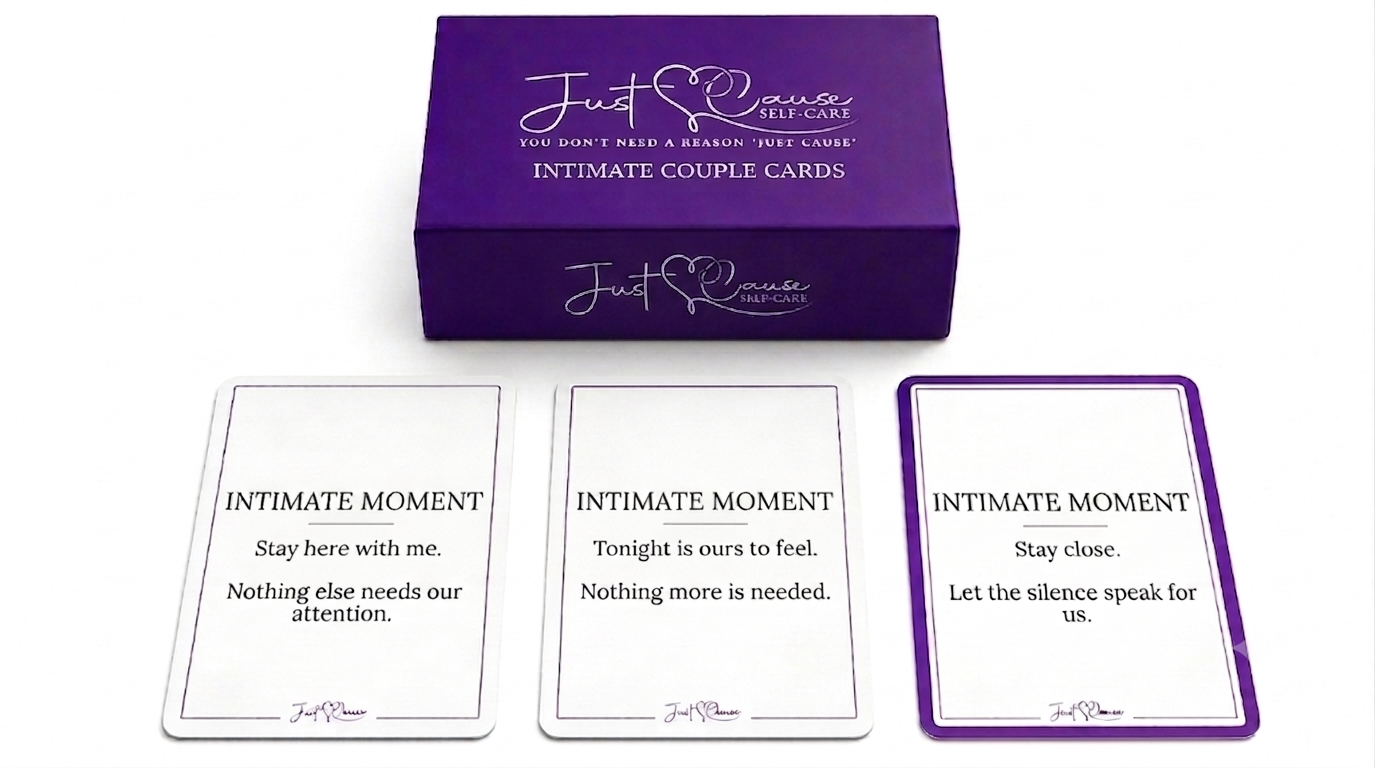 Just Cause Self-Care Intimate Couple Cards