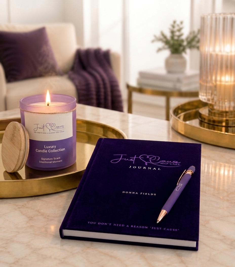 Just Cause Self-Care Guided Journal | Self-Care Journal for Mental Wellness & Daily Reflection