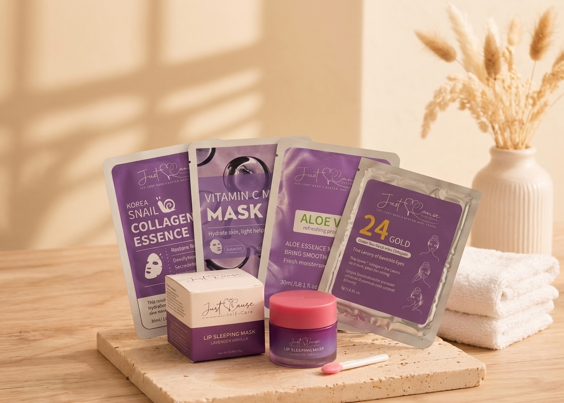 The Just Cause Self-Care Glow Reset Bundle