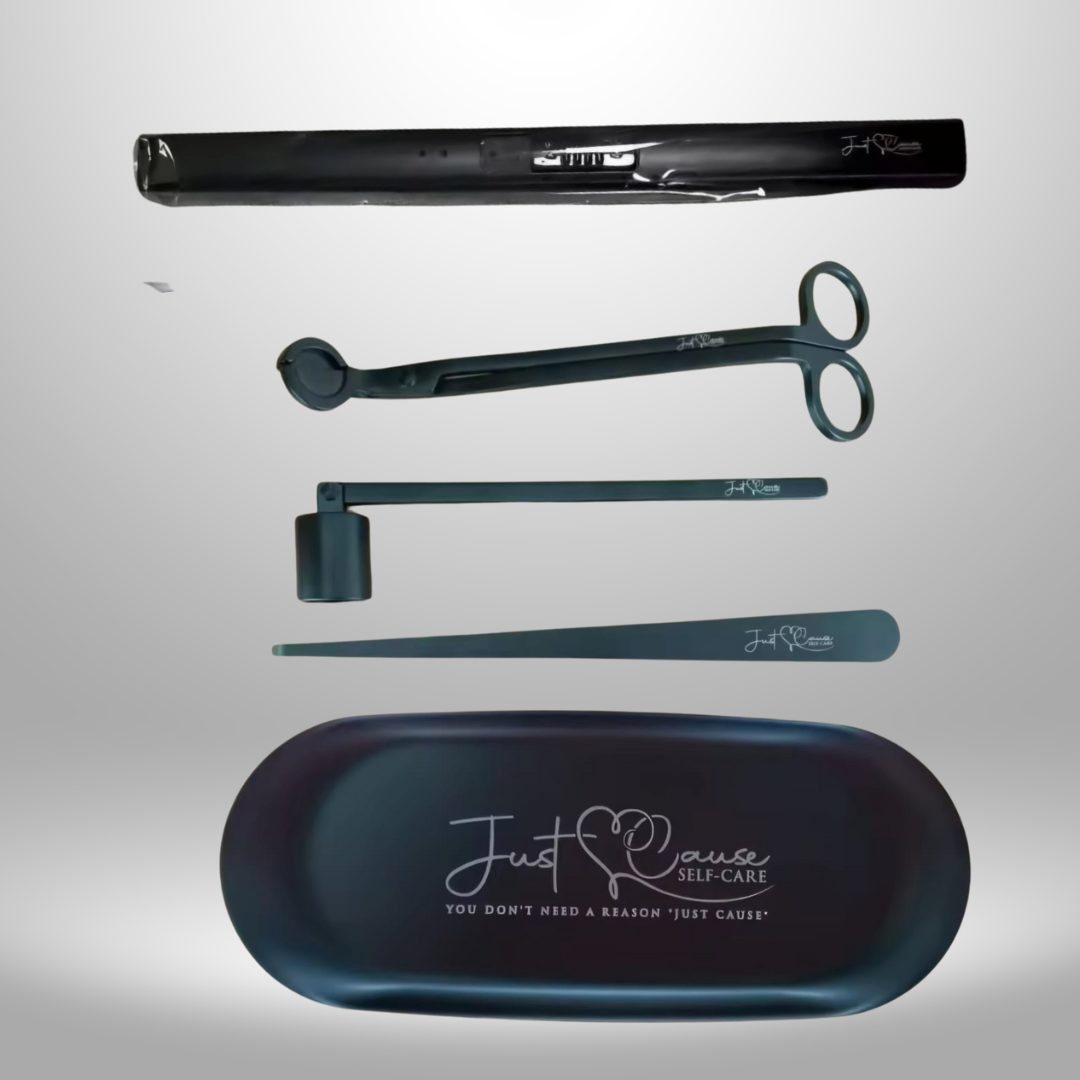 Just Cause Self Care Luxury Candle Tool Set