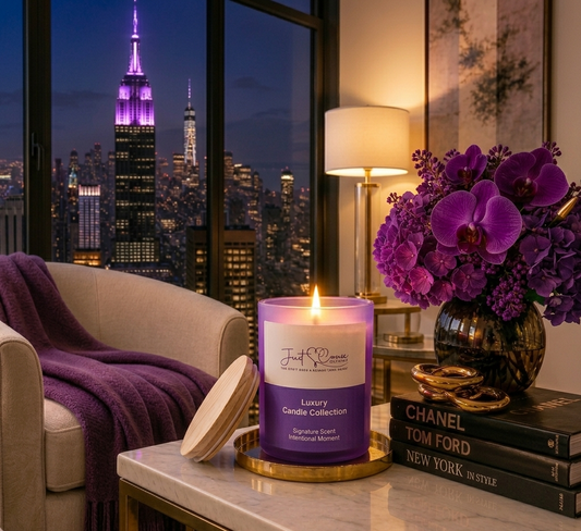 Intentional Moment Signature Soy Candle | Just Cause Self-Care