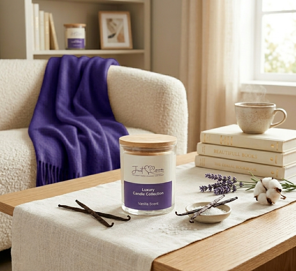 Vanilla Soy Candle | Just Cause Self- Care